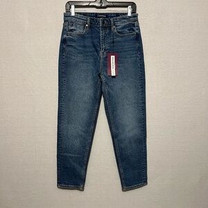 NWT Vigoss "Friday" jeans - high rise tapered boyfriend - size 27